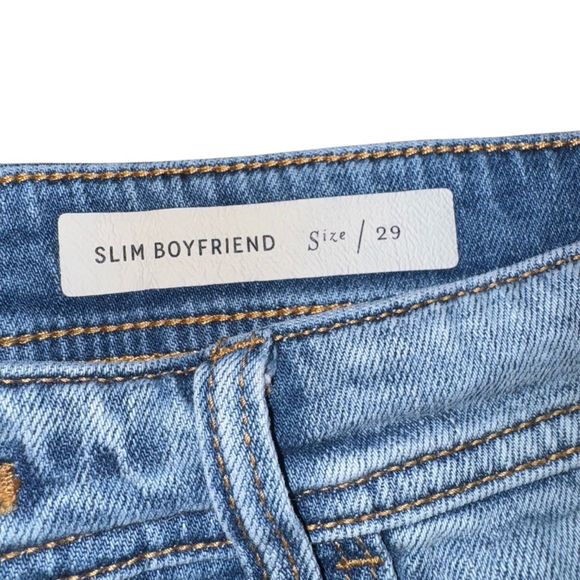 Anthropologie Pilcro Denim Shorts Size 29 stretch distressed trendy - Picture 6 of 8